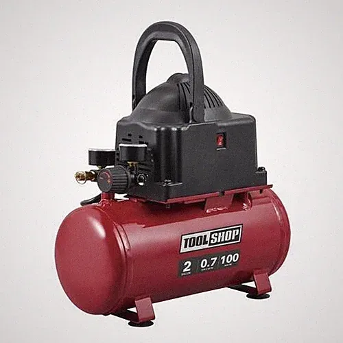 1/3 HP 2 Gallon 100 PSI Portable Electric Hot Dog Air Compressor Steel Tank