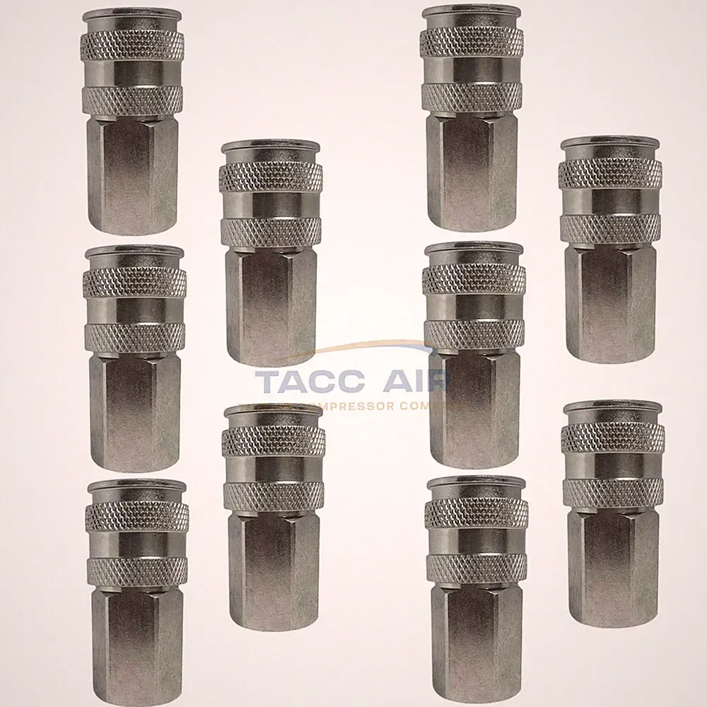 10 PC Universal 1/4" Female NPT Air Compressor Hose Quick Connect Coupler Socket