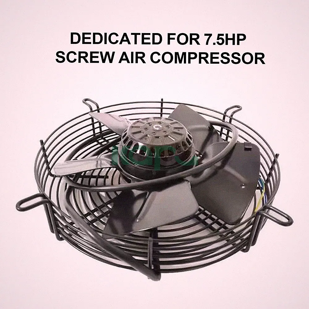 4D250B External rotor Cooling Fan 220V for 7.5-10 HP Rotary Screw Air Compressor