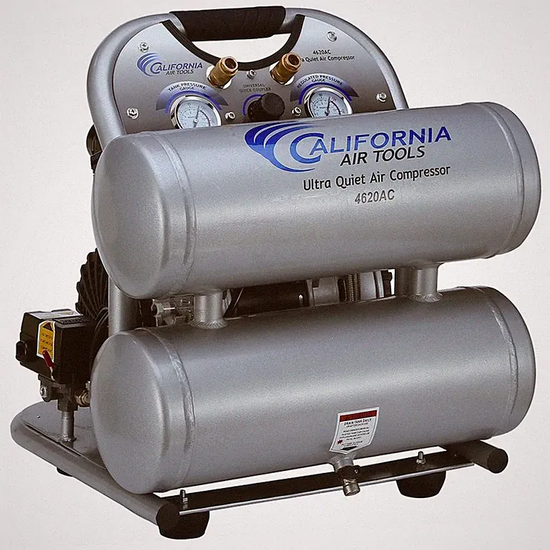 California Air Tools CAT4620AC 2 HP 4.6 gal Oil-Free Alu Air Compressor New