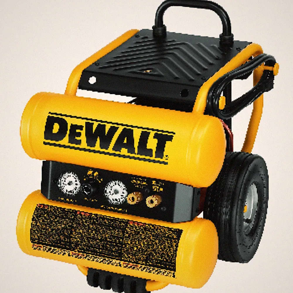 DeWalt 4 gal Twin Stack Portable Air Compressor 125 psi 1.1 HP