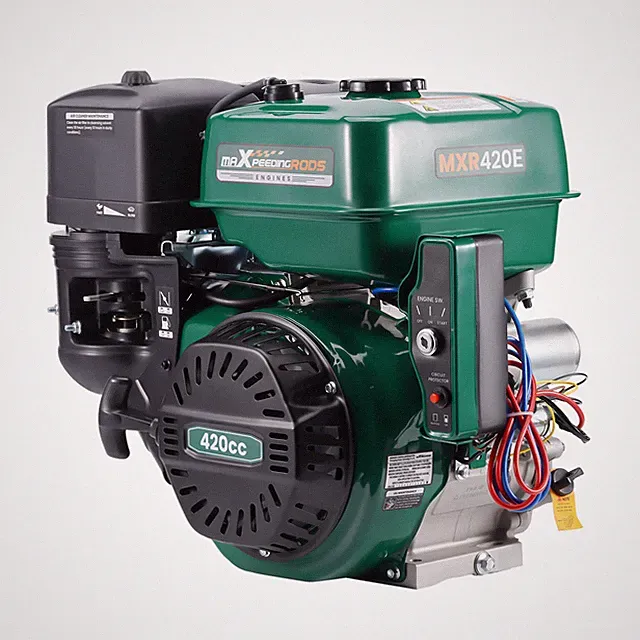 Engine OHV Horizontal Gas Engine Motor 420cc 15HP Electric Start Go Kart