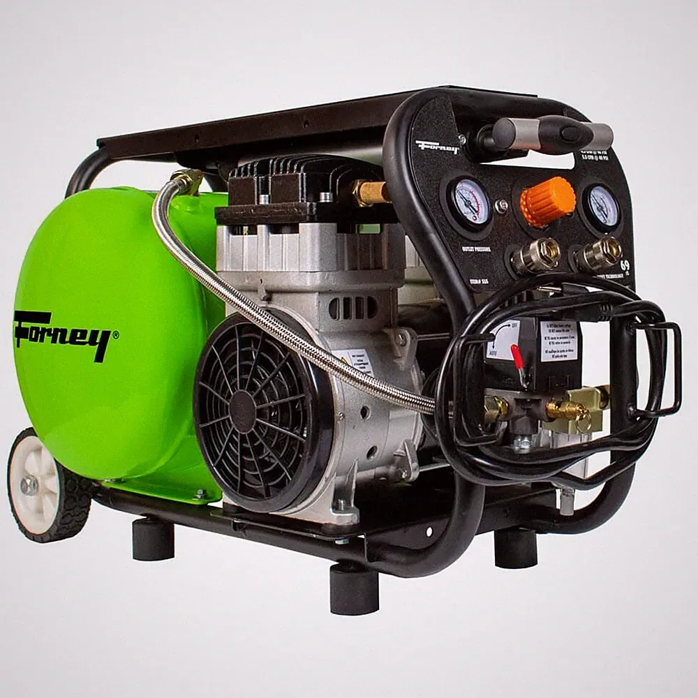 Forney Industries Fornair 120 Psi 4.5 Cfm 2Hp 4 Gallon Oil-Free Air Compressor