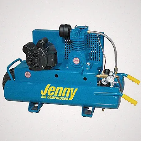 Jenny K15a-8P-115/1 Air Compressor, 1.5 Hp, 115/230V, 125 Psi