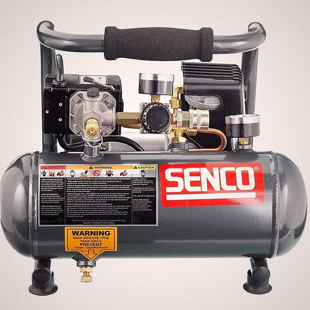 Senco 1-gal Portable Electric Air Compressor 1/2-HP Hot Dog 125-PSI Corded 115V