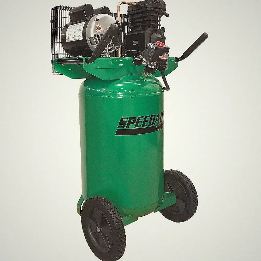 SPEEDAIRE 4TW29 Portable Air Compressor,20 gal,Vertical 4TW29